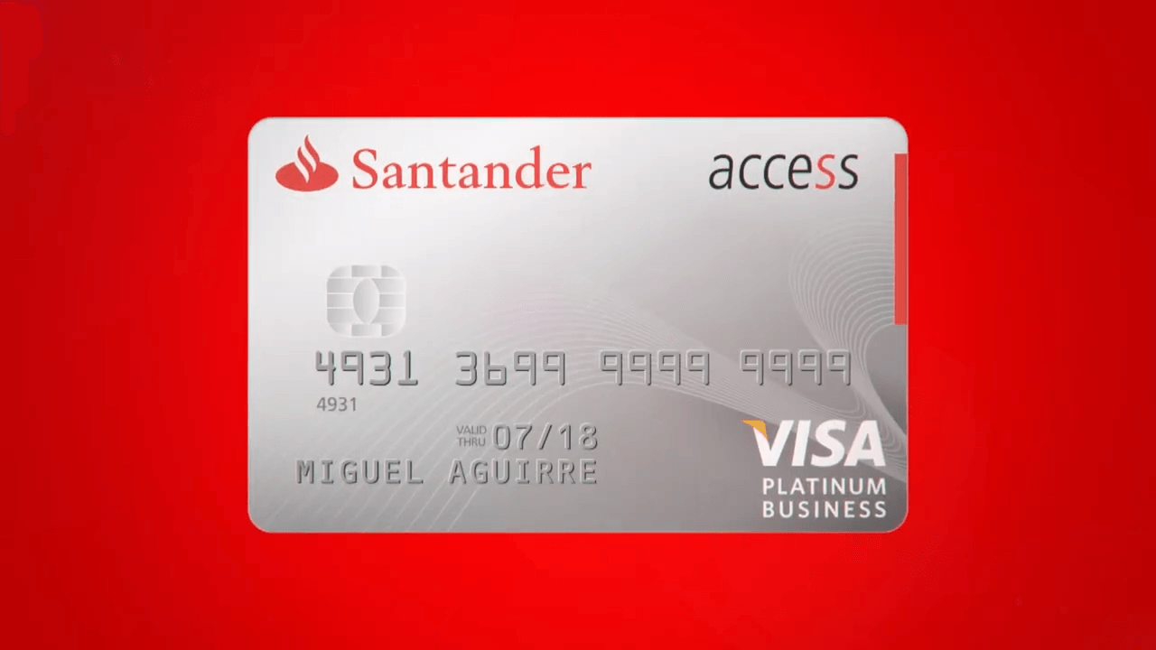 Comercial SANTANDER ACCESS, edición Alo Briones